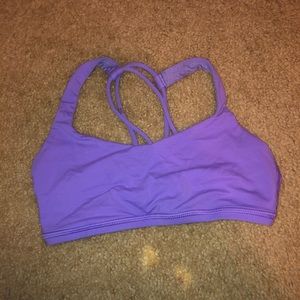 Purple lululemon sports bra
